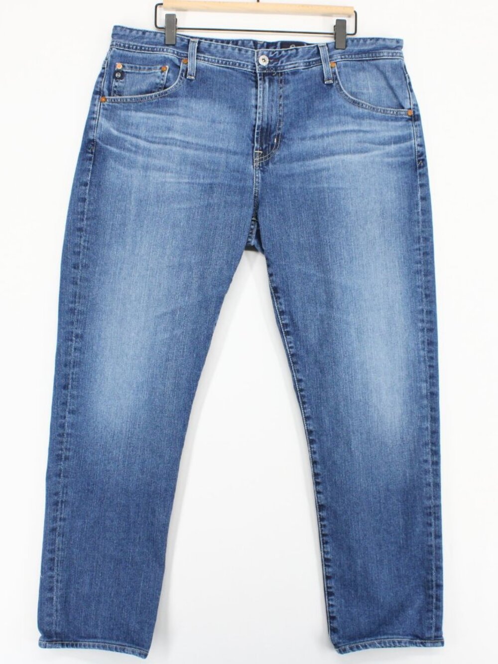 AG Adriano Goldschmied Tellis Jeans Mens 38 Blue Modern Slim Stretch